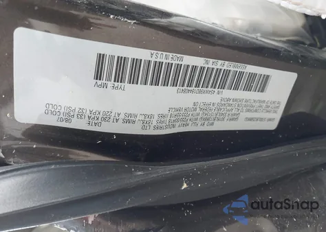 2008 Subaru Tribeca Limited 7-Passenger z USA, uszkodzony, nr VIN 4S4WX98D184408413